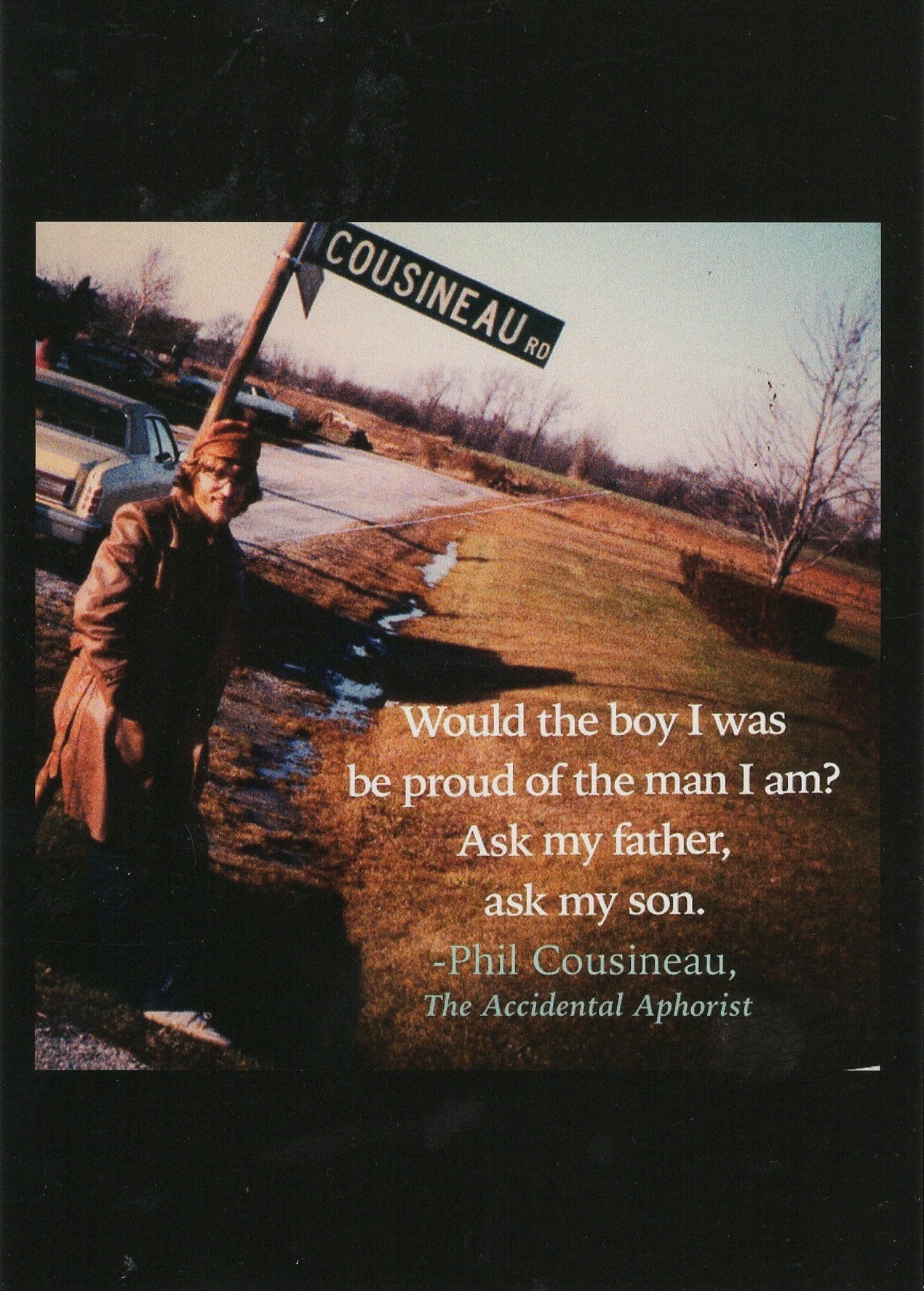 Postcard - Father of the Son of the Father of the Son