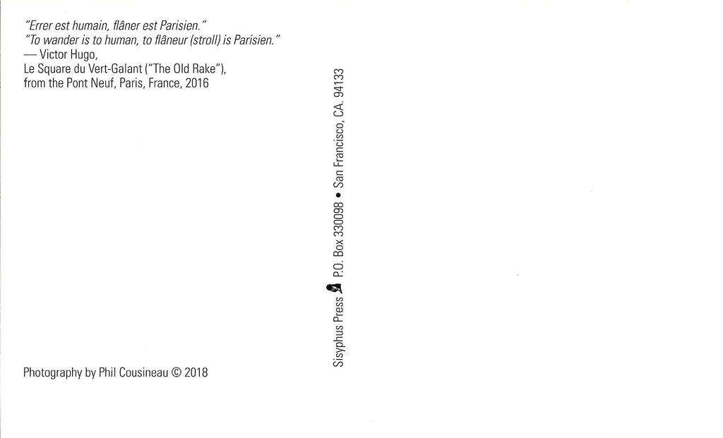 Postcard - Le Square du Vert-Galant ("The Old Rake")