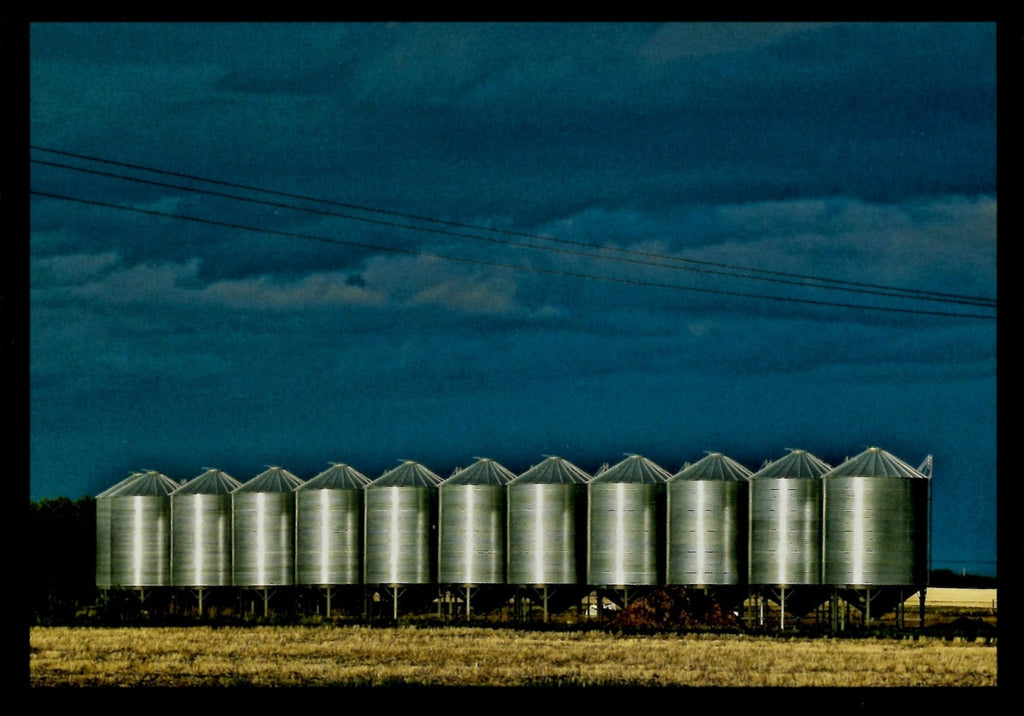 Postcard - Saskatchewan Grain Silos
