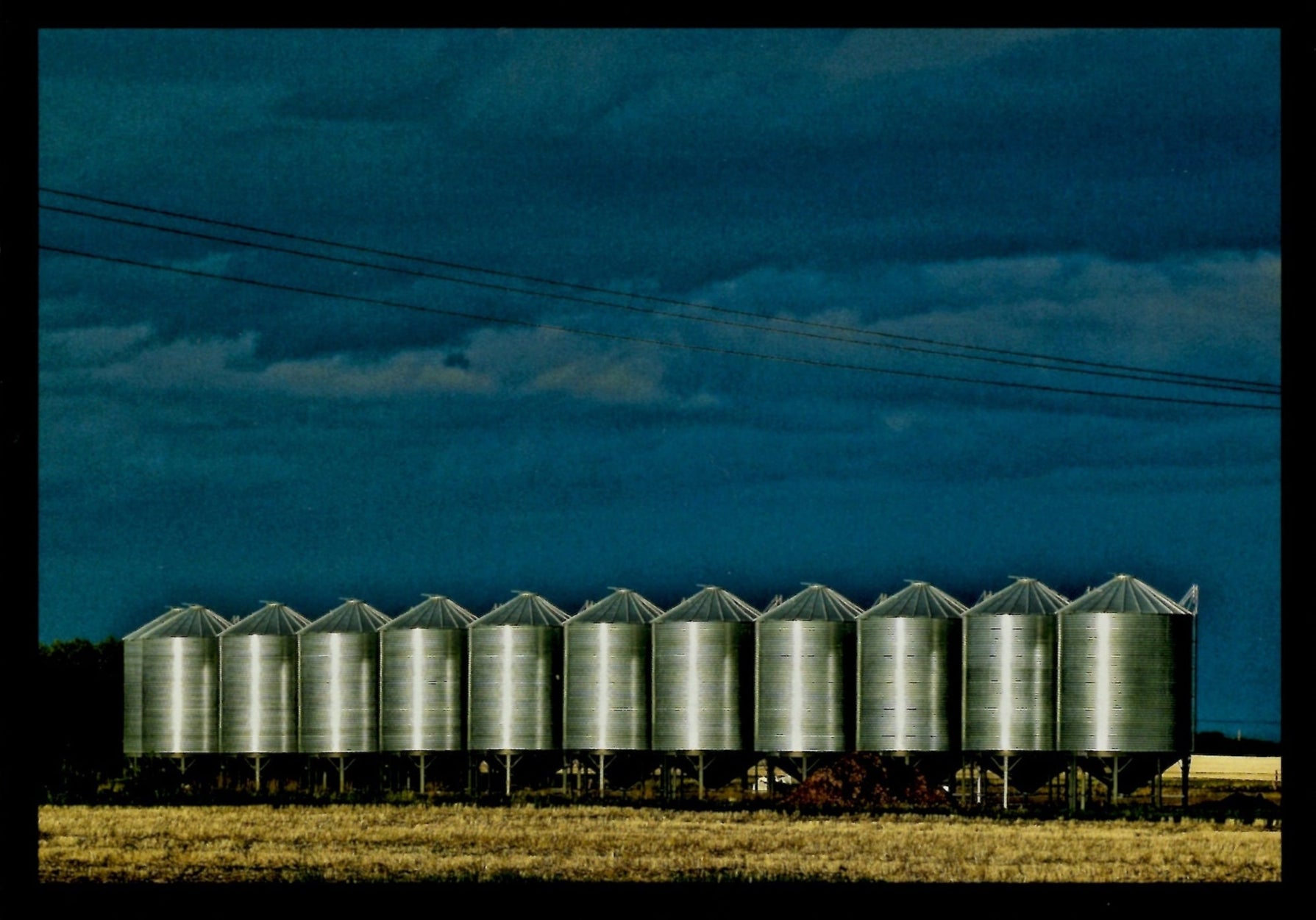 Postcard - Saskatchewan Grain Silos