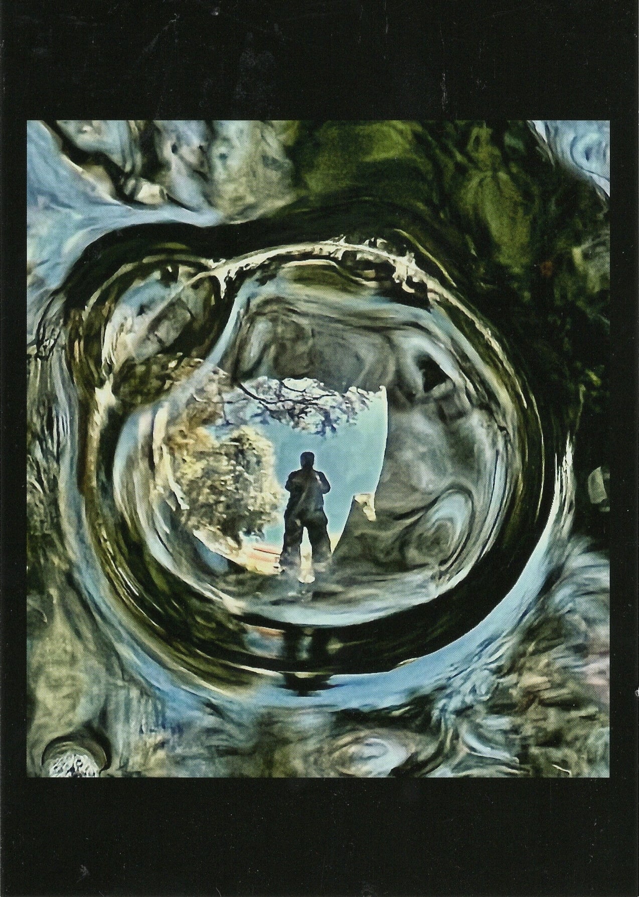 Postcard - Self-Portrait in a Bubble