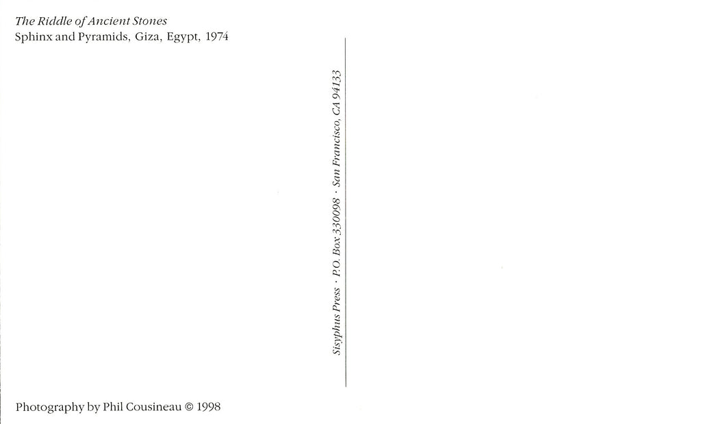 Postcard - The Riddle of Ancient Stones